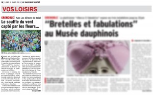 Article Flowers 2.0, Dauphiné Libéré